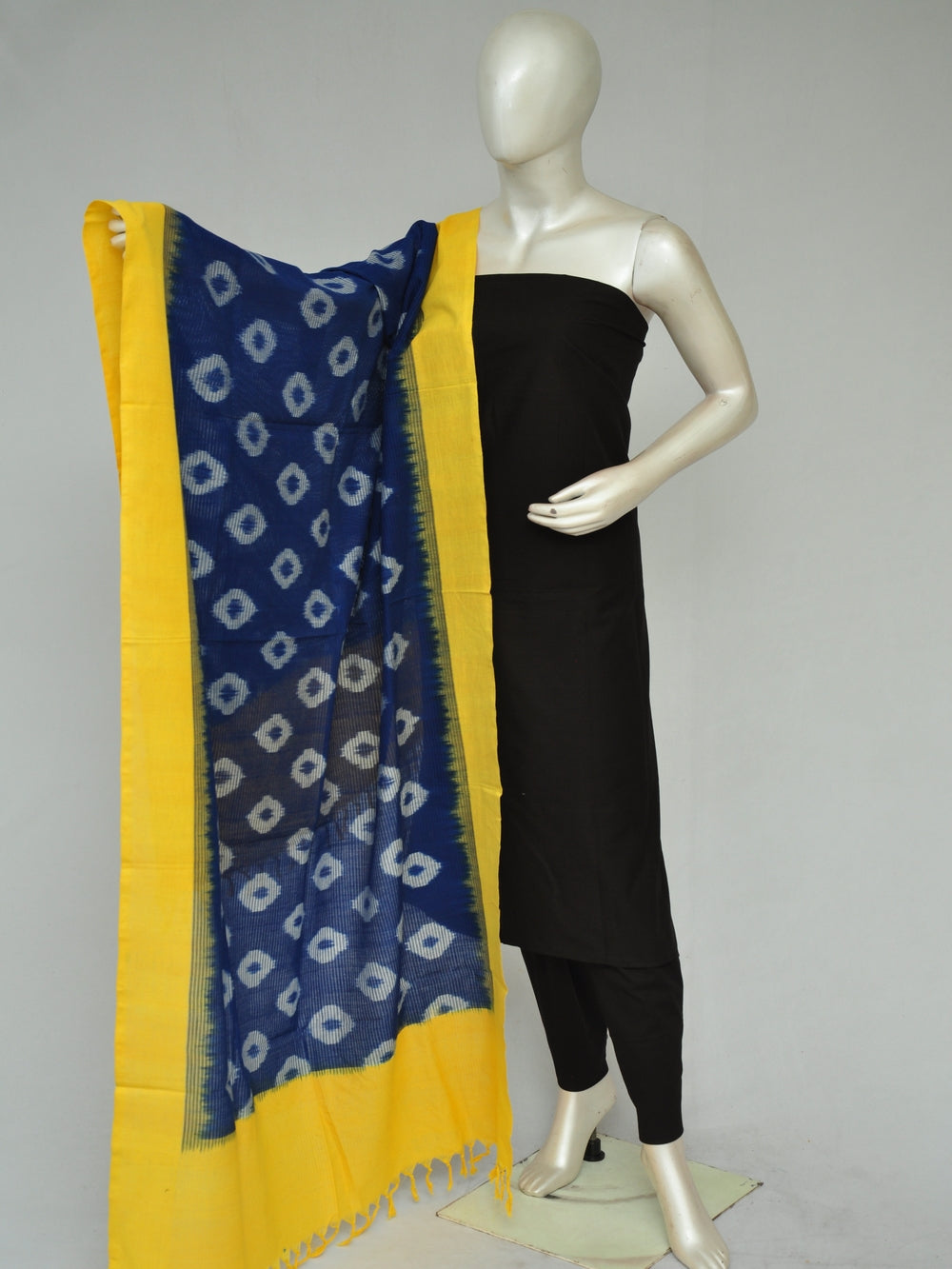 Double Ikkat Dupatta Dress Material [D80201236]