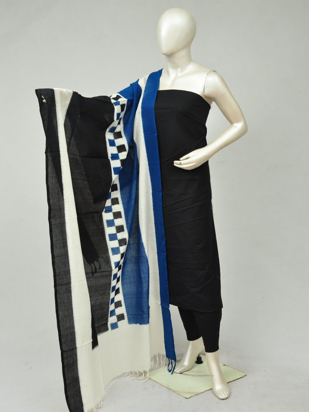 Double Ikkat Dupatta Dress Material [D80329433]
