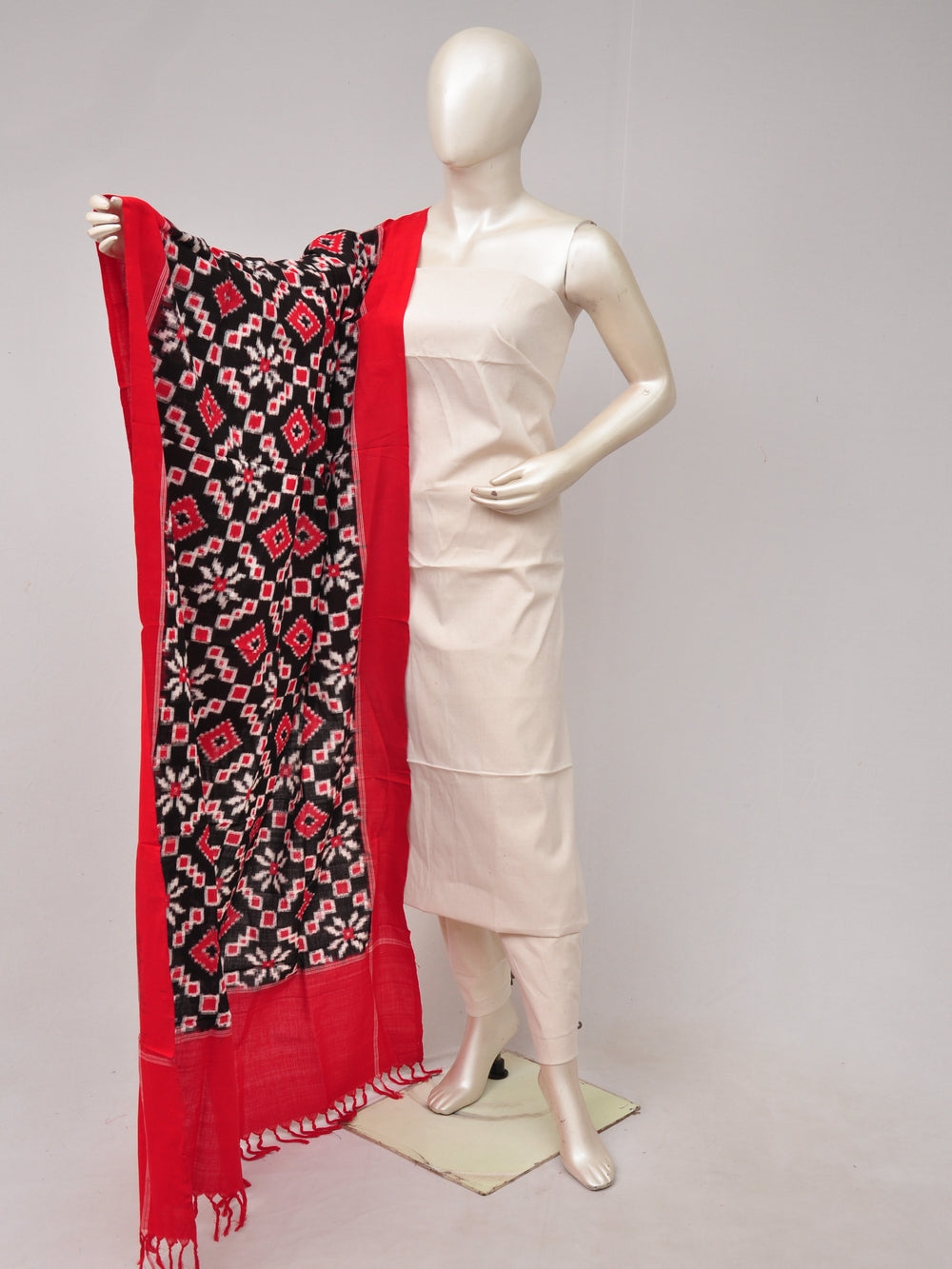 Double Ikkat Dress Material   [D80529044]