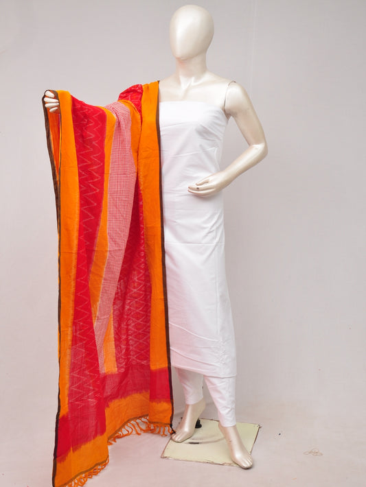 Double Ikkat Dupatta Dress Material  [D80608237]