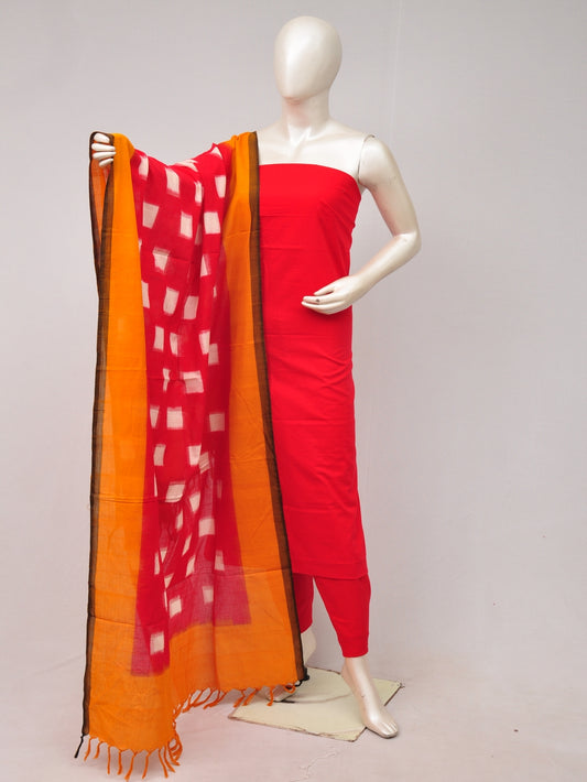 Double Ikkat Dupatta Dress Material  [D80608242]