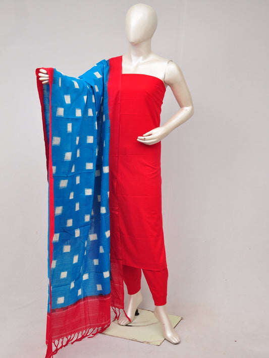 Double Ikkat Dupatta Dress Material  [D80608244]