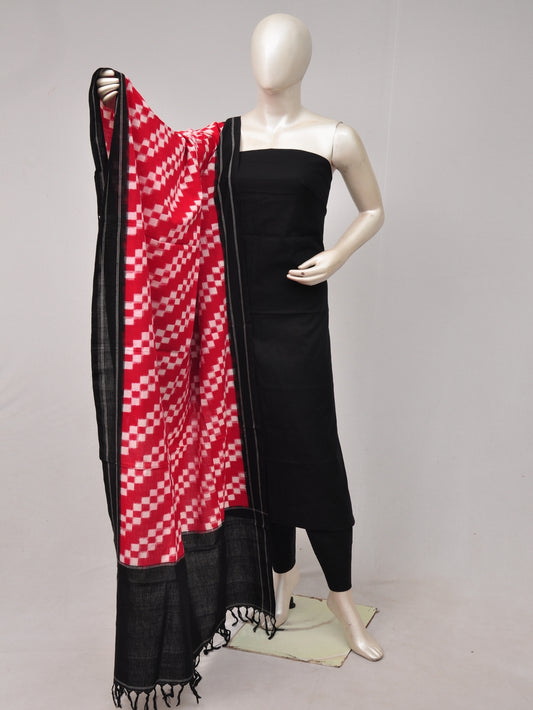 Double Ikkat Dupatta Dress Material  [D80608249]