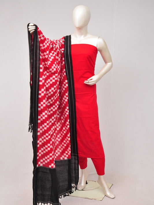 Double Ikkat Dupatta Dress Material  [D80608250]