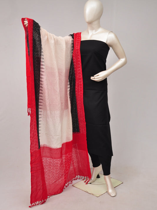 Double Ikkat Dupatta Dress Material  [D80612344]