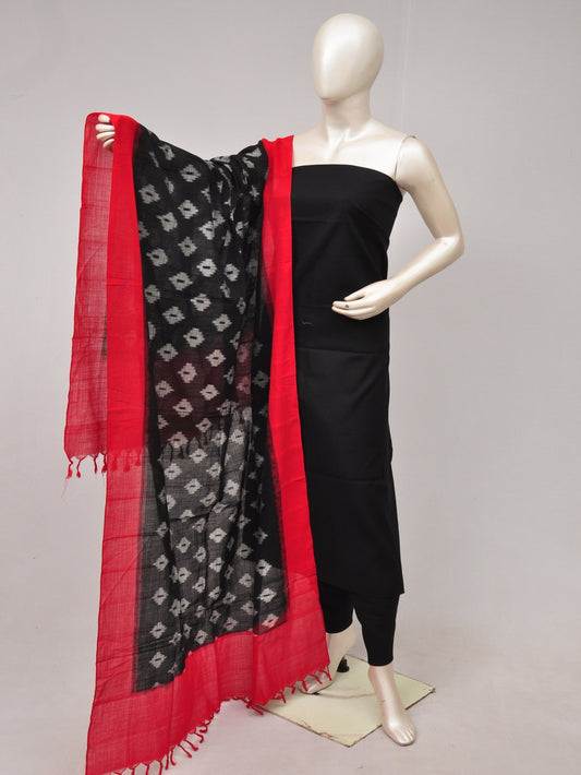 Double Ikkat Dupatta Dress Material  [D80612352]