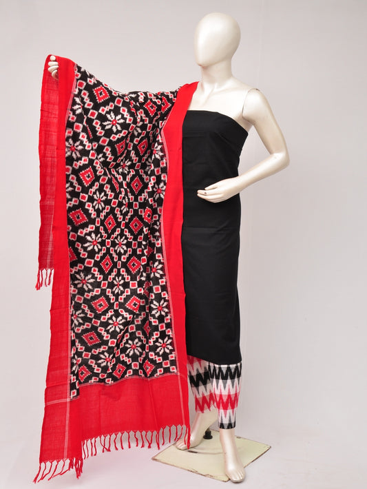 Pochampally Double Ikkat Designer Dress Material [D80703559]