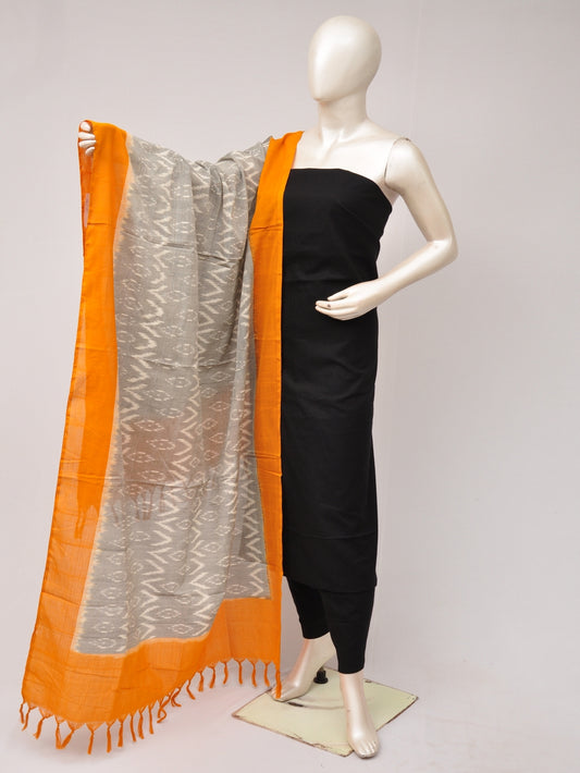 Double Ikkat Dupatta Dress Material  [D80703611]