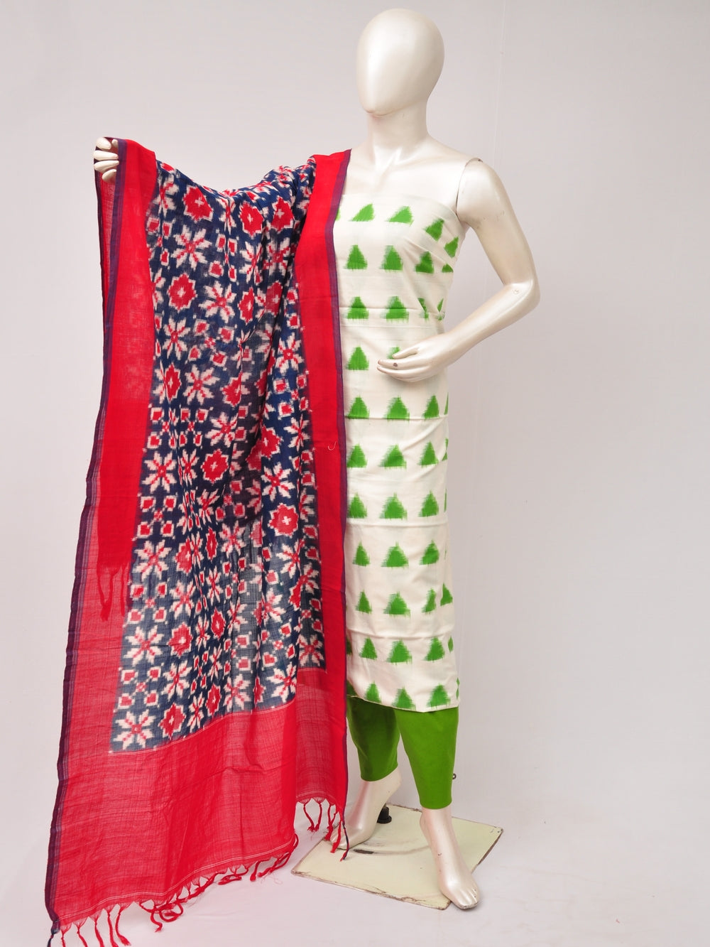 Double Ikkat Designer Dress Material [D80705692]