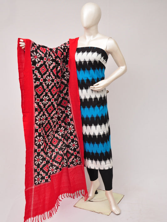 Double Ikkat Designer Dress Material  [D80705702]