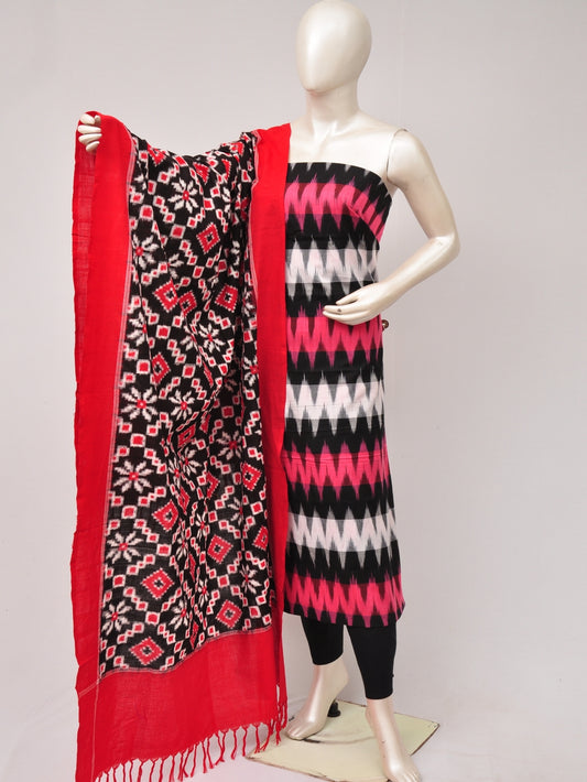 Double Ikkat Designer Dress Material  [D80705725]