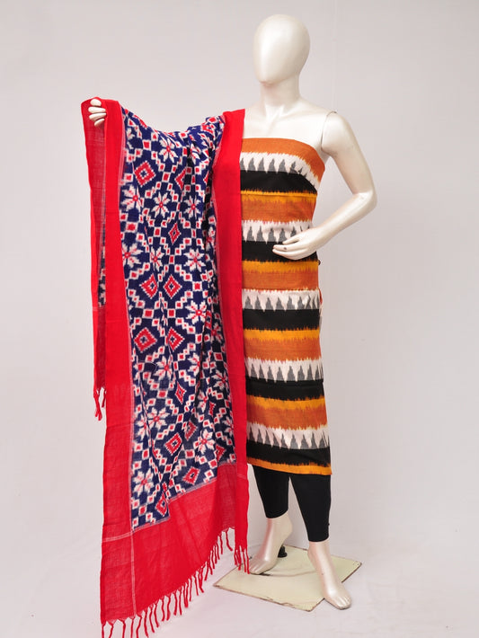 Double Ikkat Designer Dress Material  [D80705744]