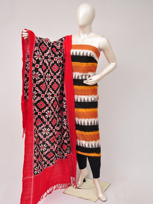 Double Ikkat Designer Dress Material  [D80705750]