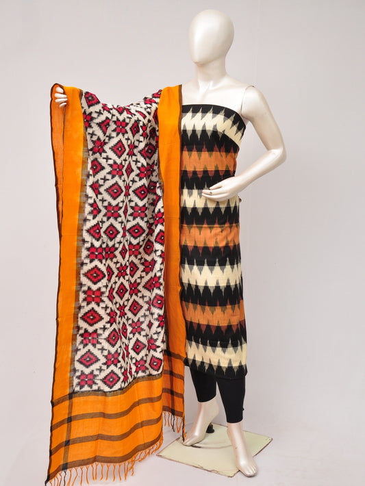 Double Ikkat Designer Dress Material  [D80705763]