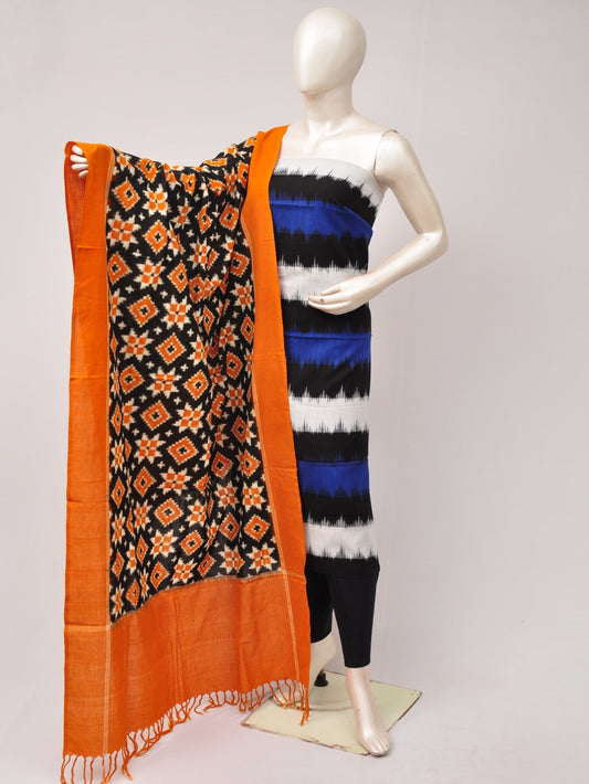 Double Ikkat Designer Dress Material  [D80705769]