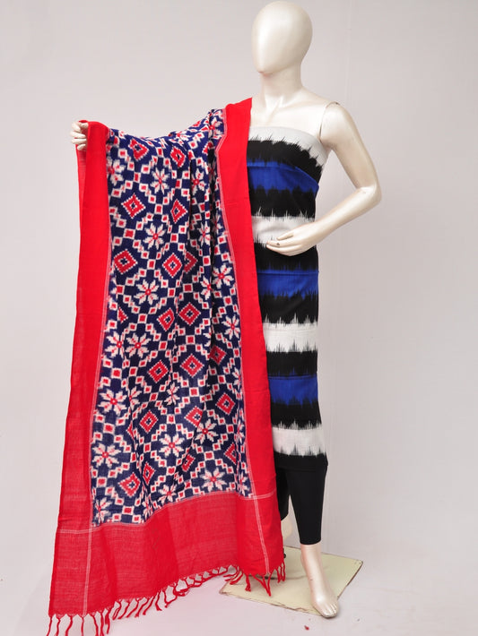 Double Ikkat Designer Dress Material  [D80705776]