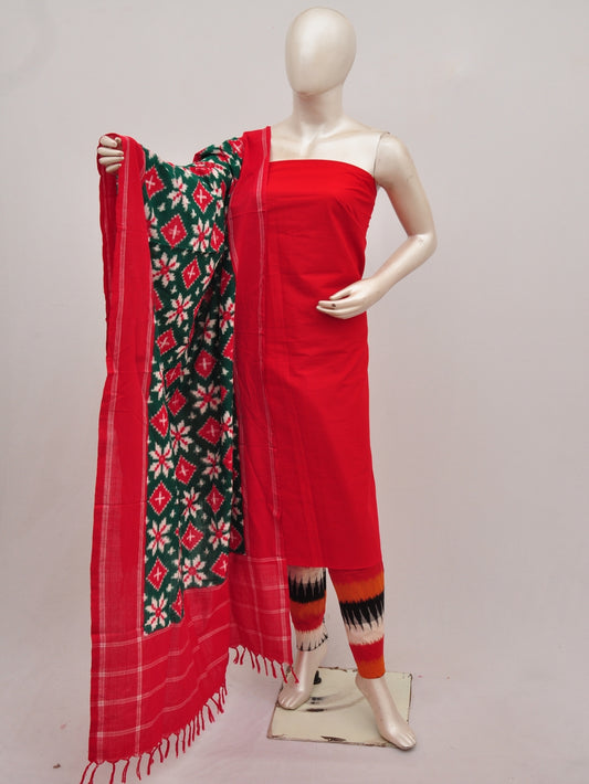 Pochampally Double Ikkat Designer Dress Material D[90828032]