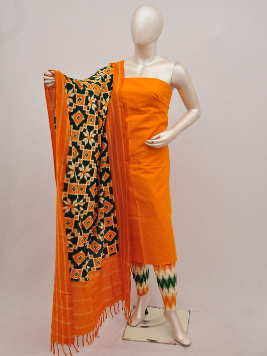Pochampally Double Ikkat Designer Dress Material D[90828034]