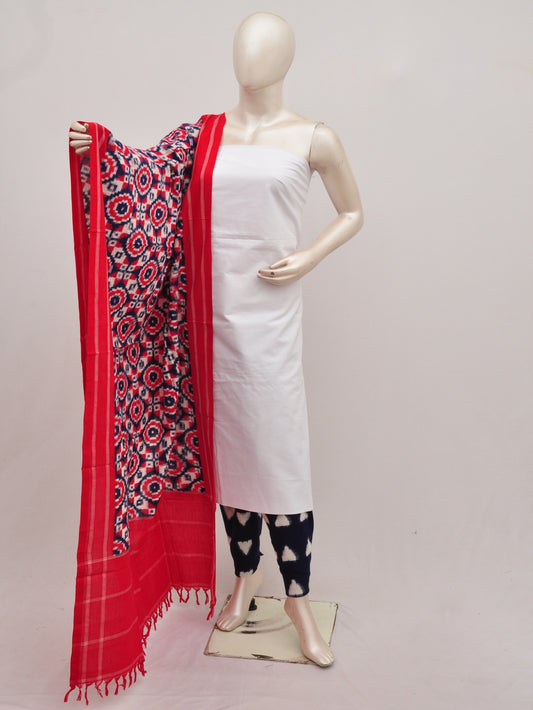 Pochampally Double Ikkat Designer Dress Material D[90828042]
