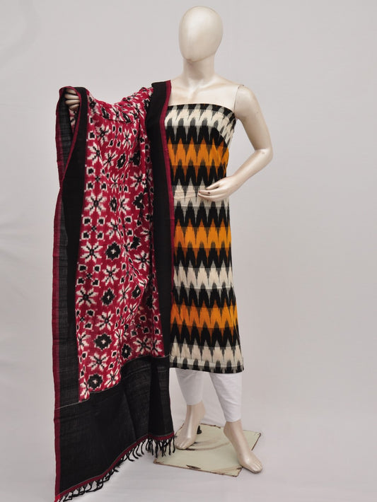 Double Ikkat Designer Dress Material [D9090501]