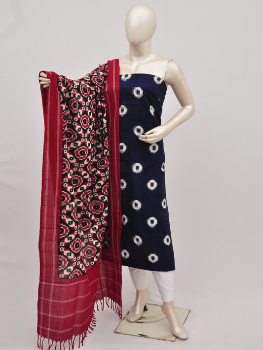 Double Ikkat Designer Dress Material [D9090509]
