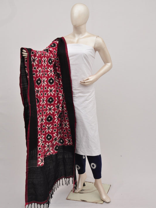 Pochampally Double Ikkat Designer Dress Material [D9090550]