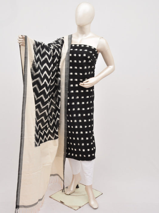 Double Ikkat Designer Dress Material [D91115034]