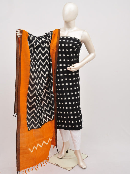 Double Ikkat Designer Dress Material [D91115036]