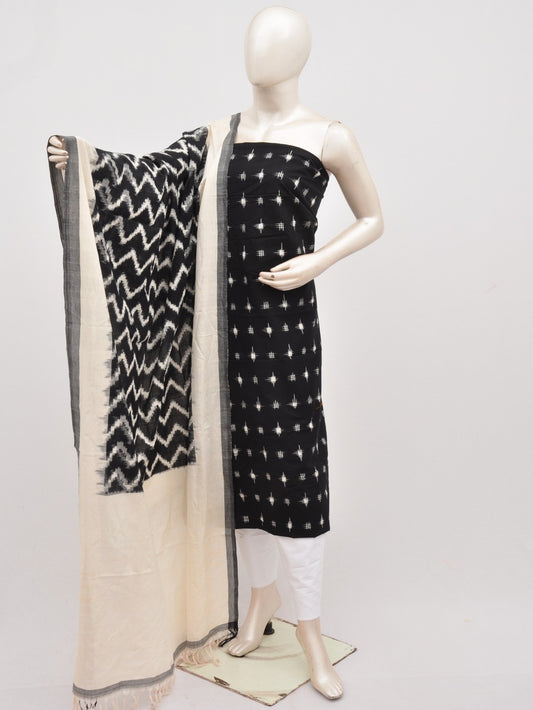 Double Ikkat Designer Dress Material [D91115056]