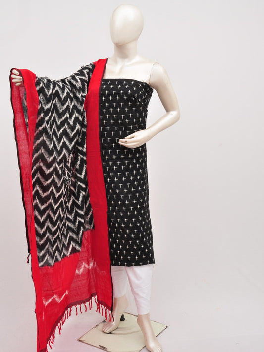 Double Ikkat Designer Dress Material [D91115060]