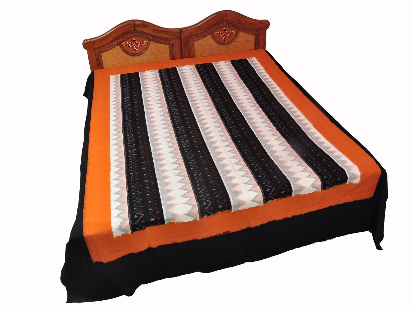Pochampally Designer Cotton Double Bedsheet [D10332760]