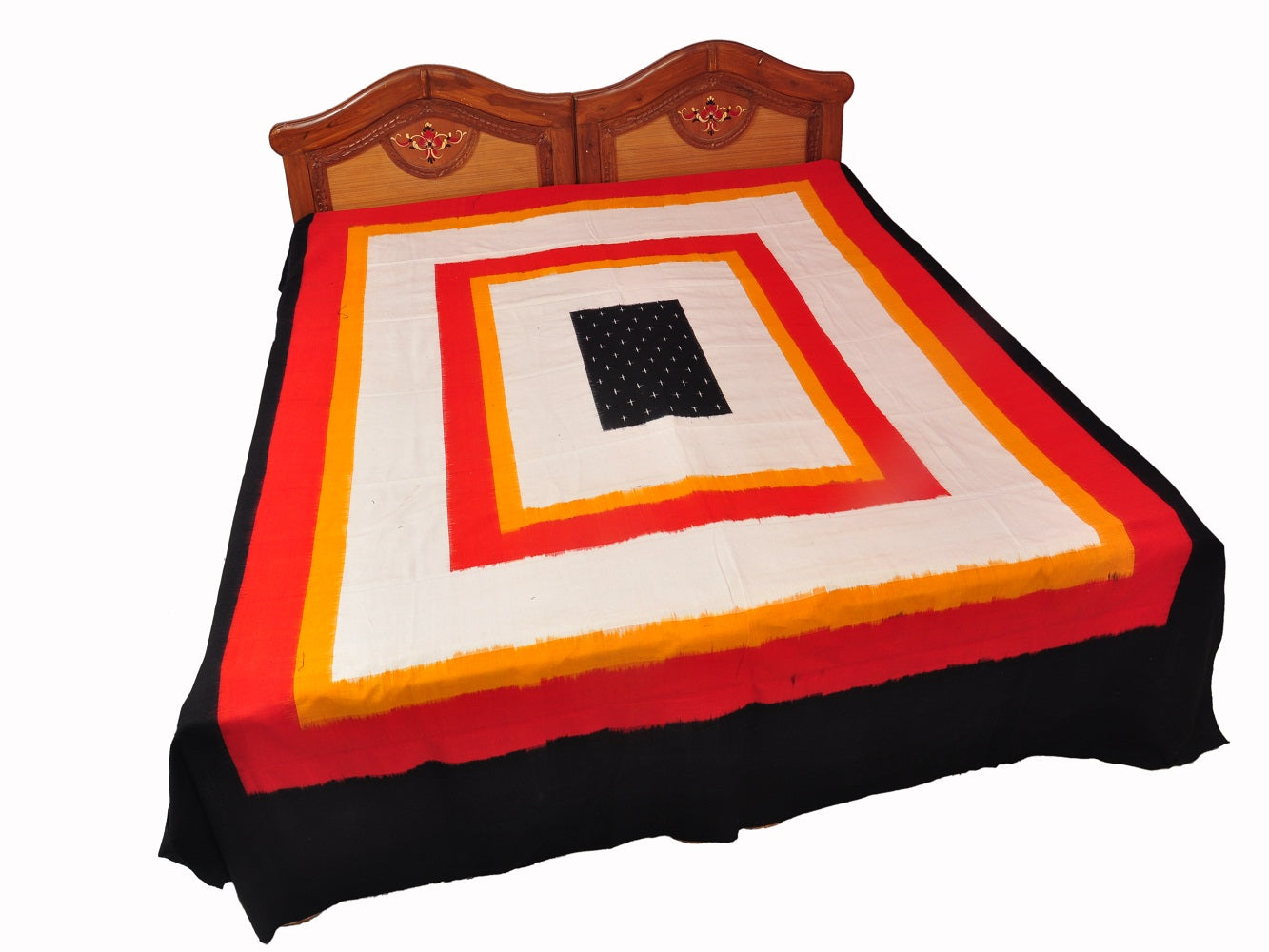 Pochampally Designer Cotton Double Bedsheet [D10332762]