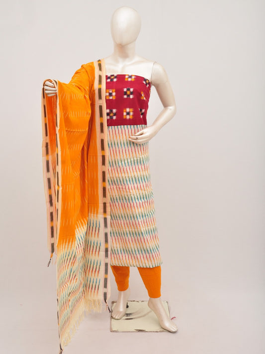 Pochampally Designer Dress Material  Model 4 [D00801004]