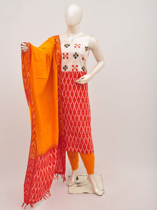 Pochampally Designer Dress Material  Model 4 [D00801013]