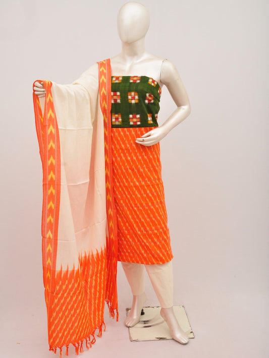 Pochampally Designer Dress Material  Model 4 [D00801019]