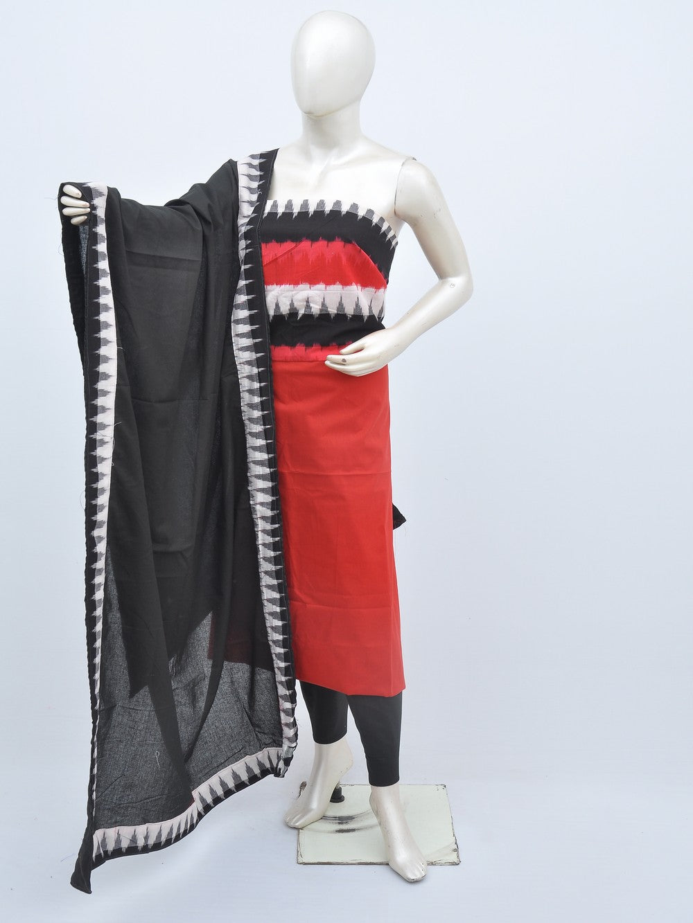 Pochampally Designer Dress Material  Model 1 [D20716003]