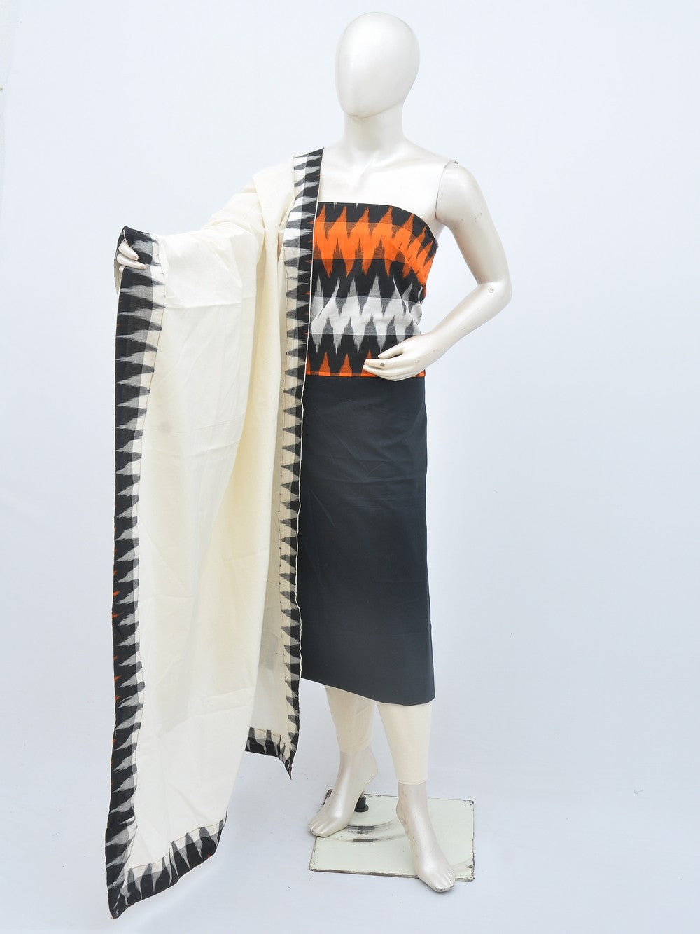 Pochampally Designer Dress Material  Model 1 [D20716005]