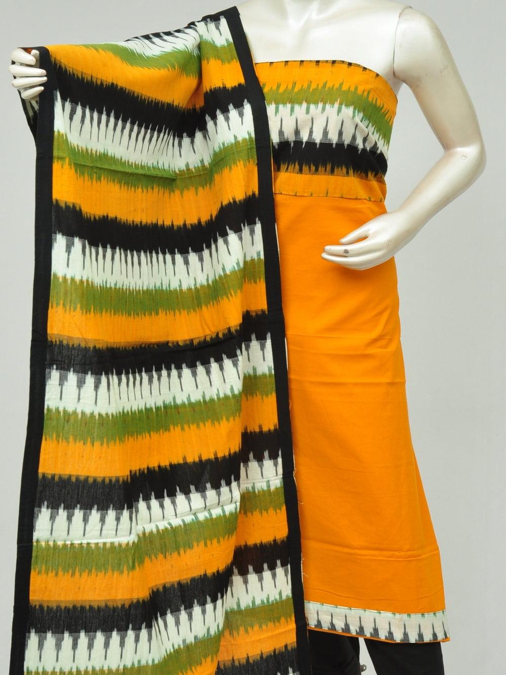 Pochampally Designer Dress Material  Model 1 [D80106035]