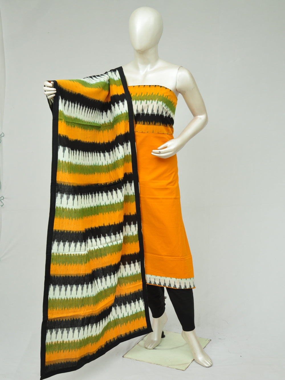 Pochampally Designer Dress Material  Model 1 [D80106035]