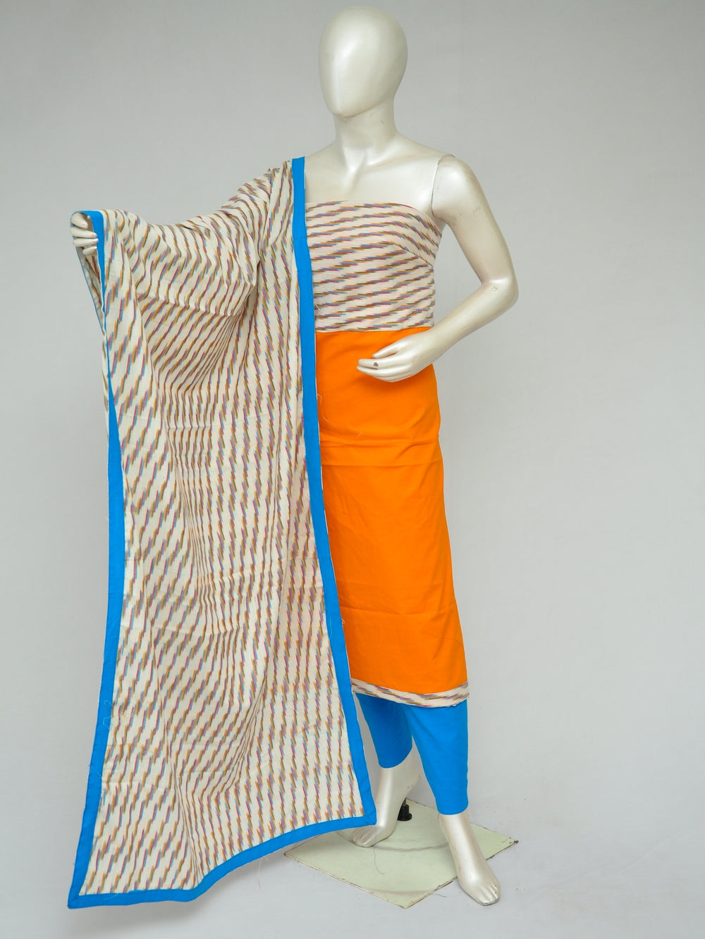 Pochampally Designer Dress Material  Model 1 [D80127026]