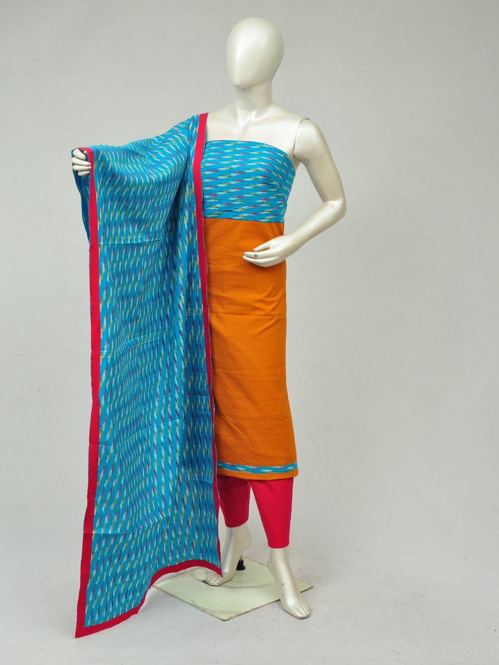 Pochampally Designer Dress Material  Model 1 [D80331418]