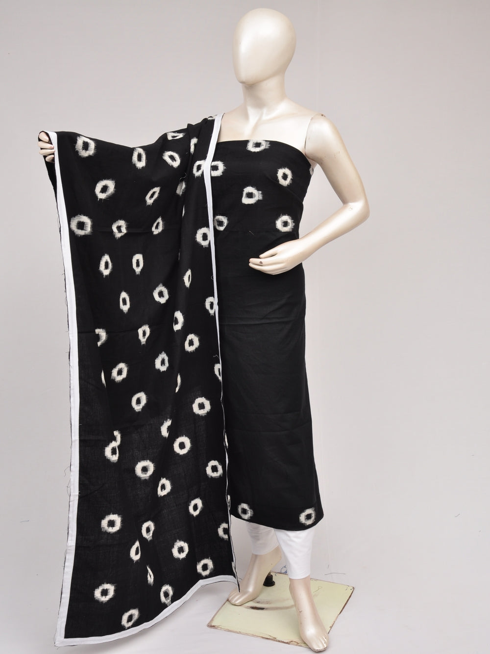 Pochampally Designer Dress Material Model 1 [D80718837]