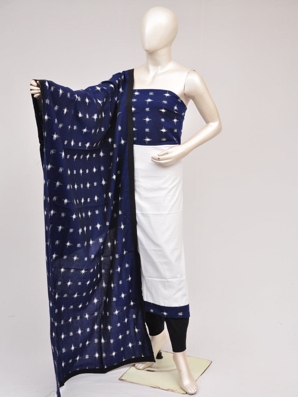 Pochampally Designer Dress Material Model 1 [D80718840]