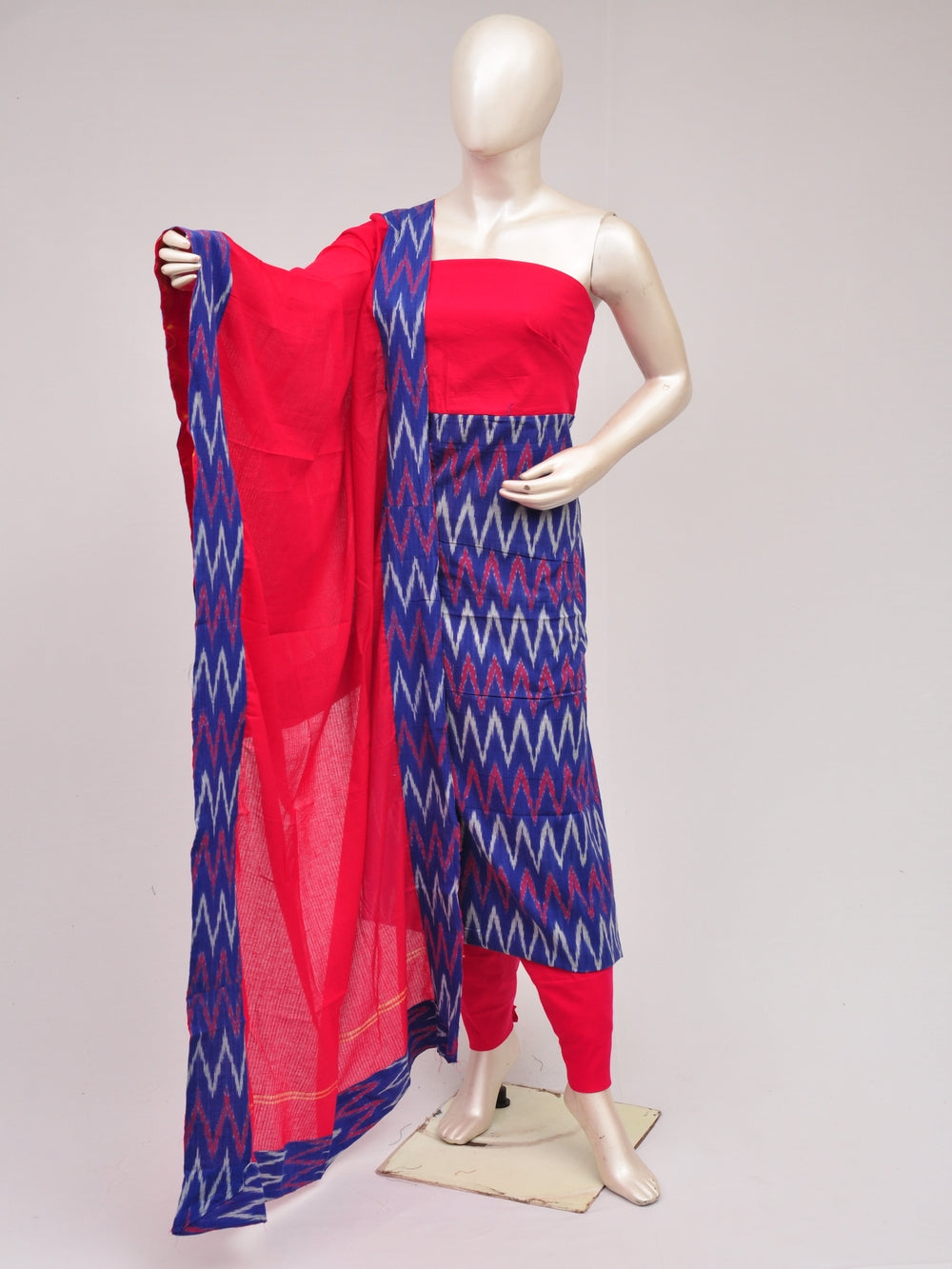 Pochampally Designer Dress Material Model 2  [D80718825]