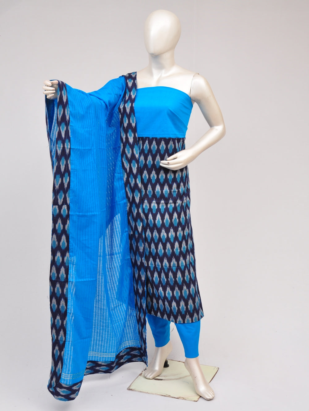 Pochampally Designer Dress Material Model 2  [D80718827]