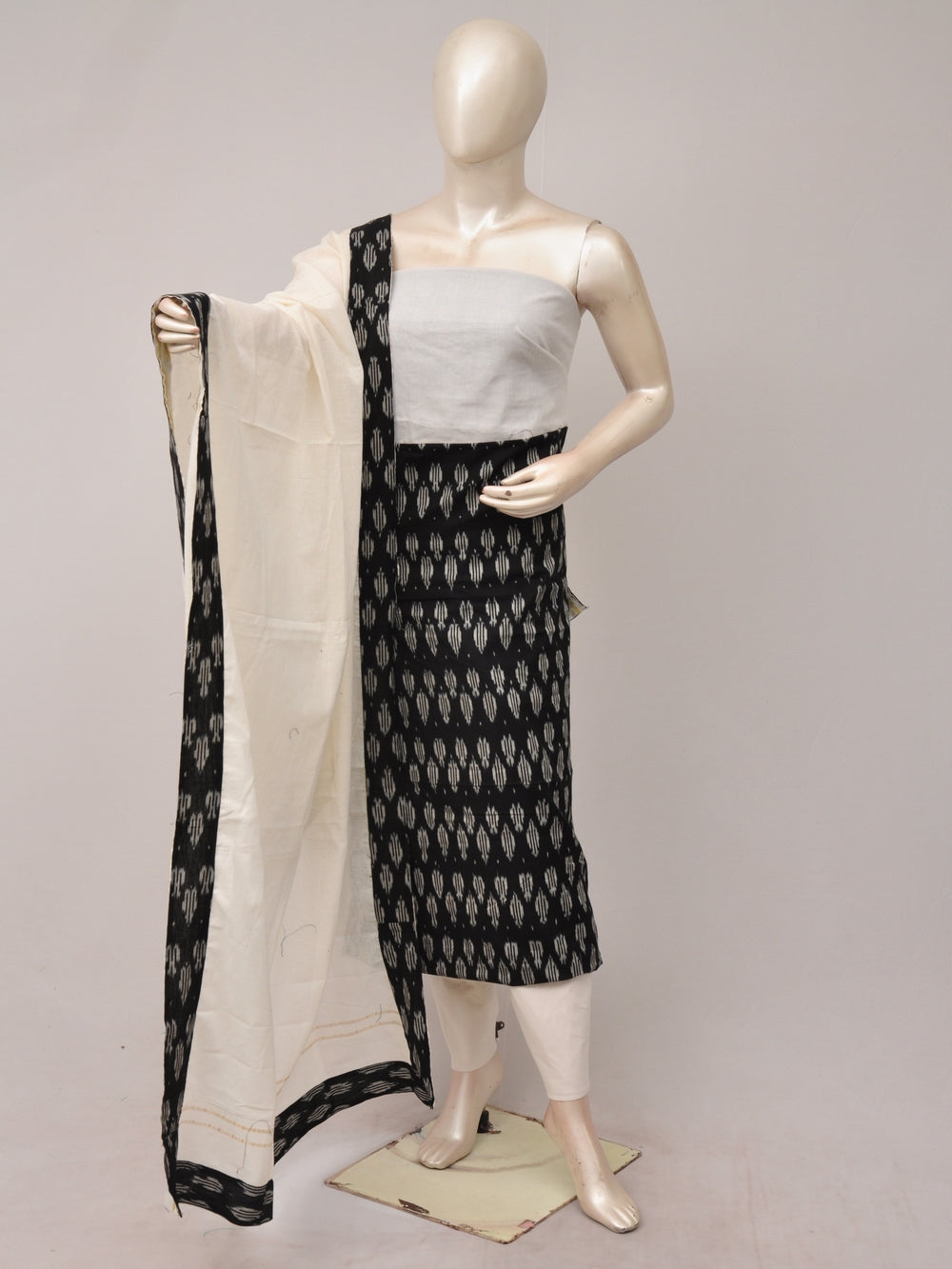 Pochampally Designer Dress Material Model 2  [D81119003]