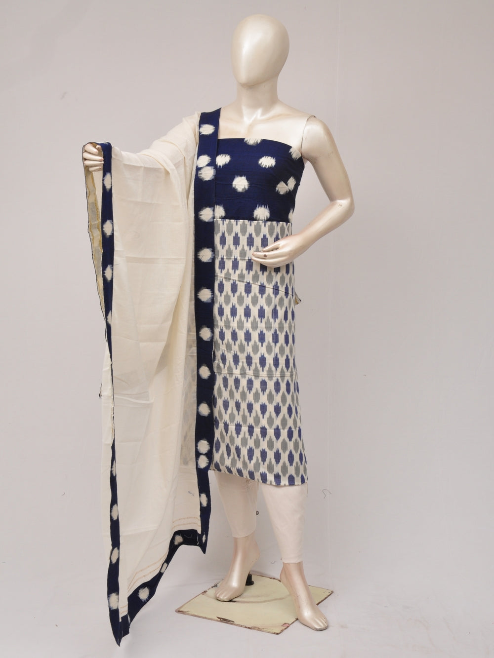 Pochampally Designer Dress Material Model 3  [D81129001]