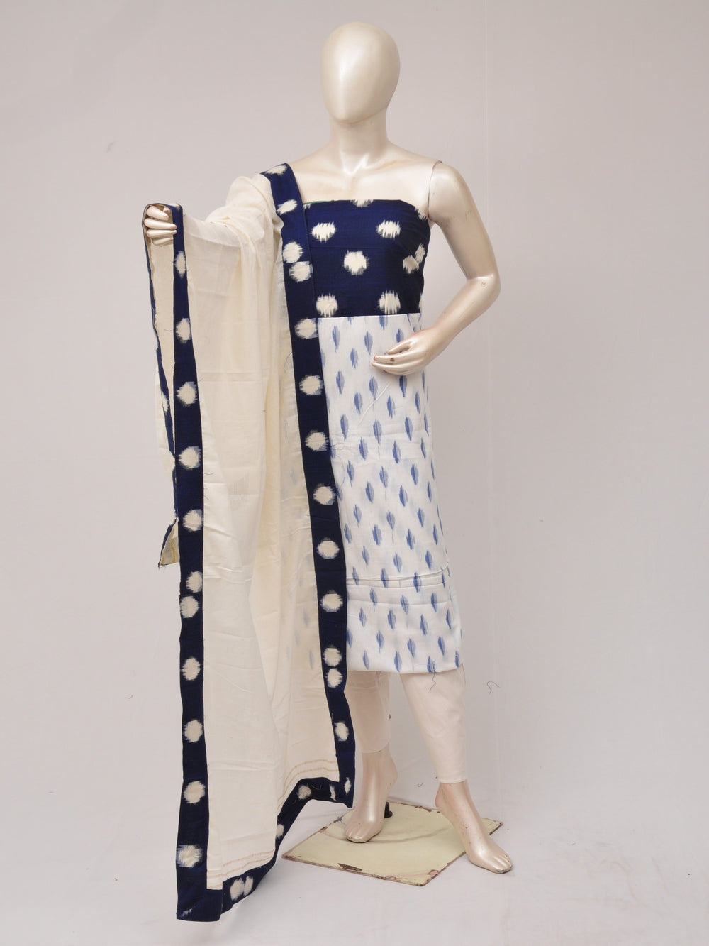 Pochampally Designer Dress Material Model 3  [D81129002]