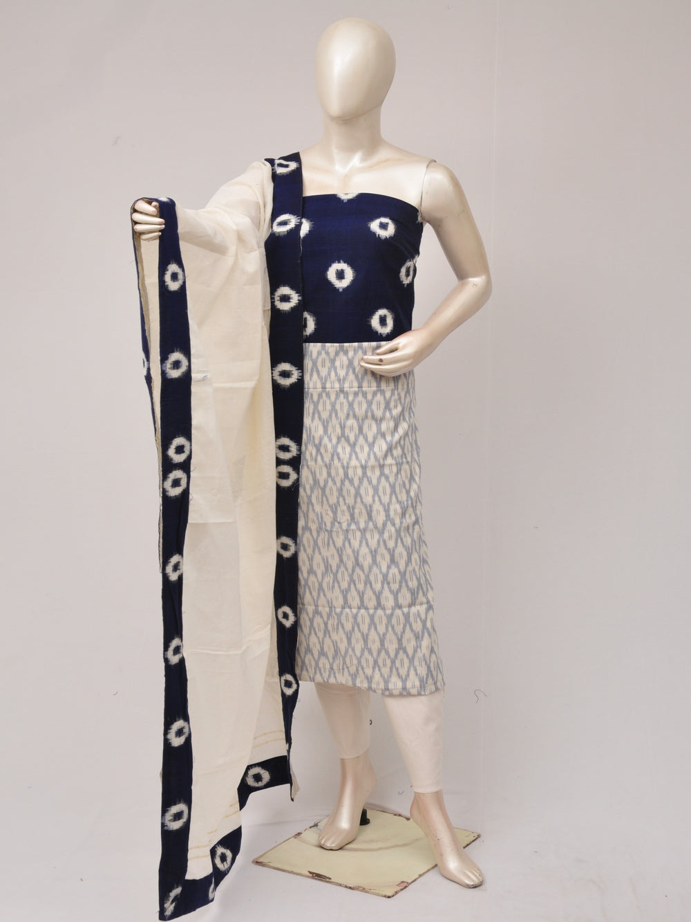 Pochampally Designer Dress Material Model 3  [D81129003]