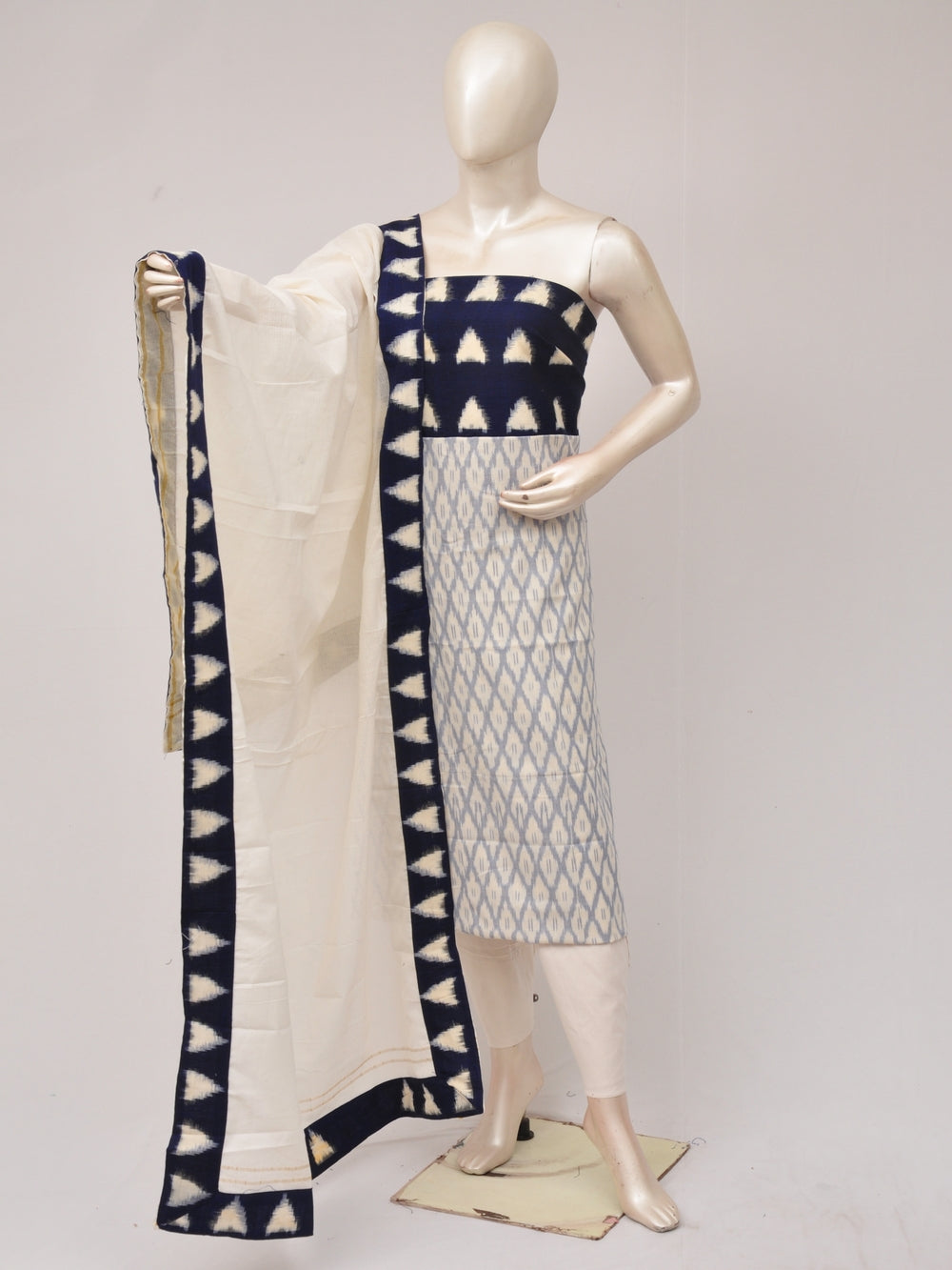 Pochampally Designer Dress Material Model 3  [D81129008]